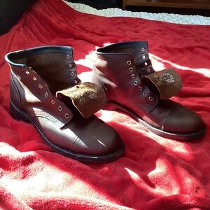 COPY - Frye captoe Logan boots so 11